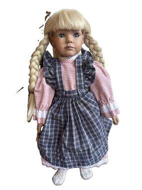 Faithful Friends Heidi Ott 18" Doll Beth Vinyl Cloth Blonde Hair Original Outfit